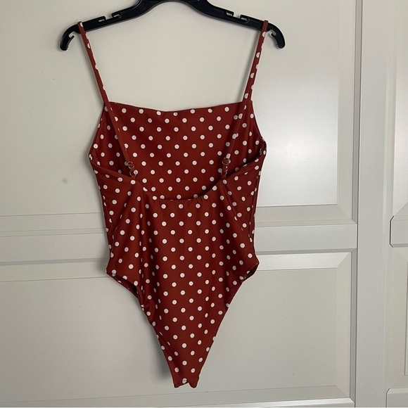 New! Skin by Same Los Angeles one piece polka dot swim suit 15422 - Picture 3 of 7
